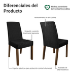 Juego de Comedor Manu con 2 Sillas Oxford