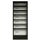 Armario Multiuso 1 Puerta 60 cm Negro