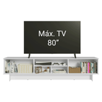 Centro de Entretenimiento Mesa para TV Vik Hasta 80 Pulgadas