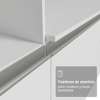 Cocina Integral Diamante 2.40 m con Encimera Blanco