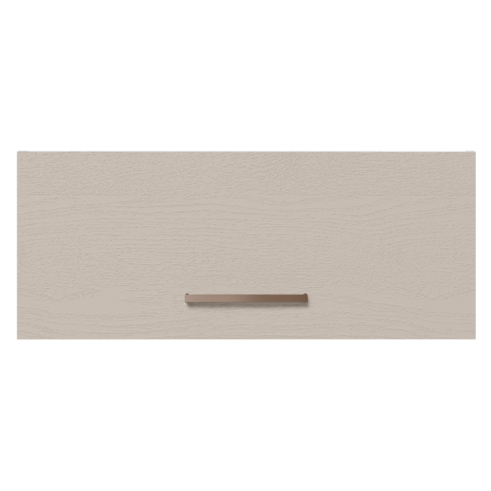 Mueble de Cocina Superior Agata 80 cm 1 Puerta Abatible Marrón/Crema