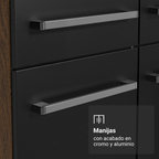 Cocina Integral Emilly 2.30 m con Mesón de Acero 10