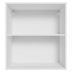 Mueble para Dormitorio Madesa Neo con 2 nichos abiertos 60 cm Blanco