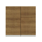 Mueble de Cocina Superior Glamy 70 cm 2 Puertas Marrón