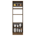 Mueble de Cocina para Hornos Agata 70 cm Marrón/Blanco