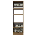 Mueble de Cocina para Hornos Glamy 70 cm Marrón/Blanco