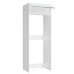 Mueble de Cocina para Nevera Glamy 1 Puerta Abatible Blanco