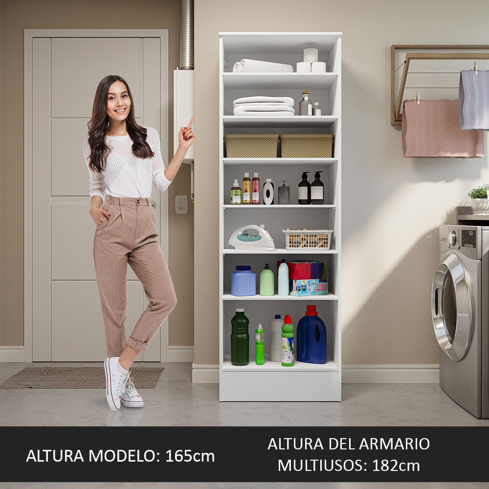 Armario Multiuso 1 Puerta 60 cm