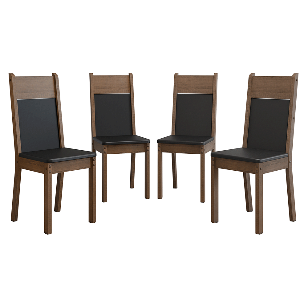 Kit de 4 Sillas de Comedor 4280