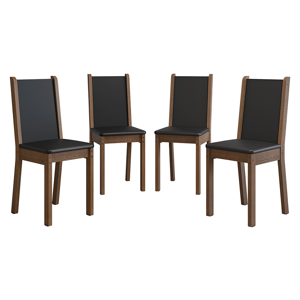Kit de 4 Sillas de Comedor 4291