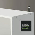 Mueble Estante Librero con 3 Niveles