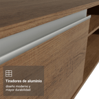 Centro de Entretenimiento Mesa para TV Glamy Hasta 80 Plgdas