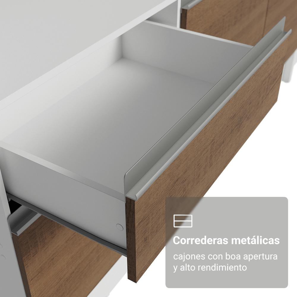 Cocina Integral Diamante 2.40 m con Encimera