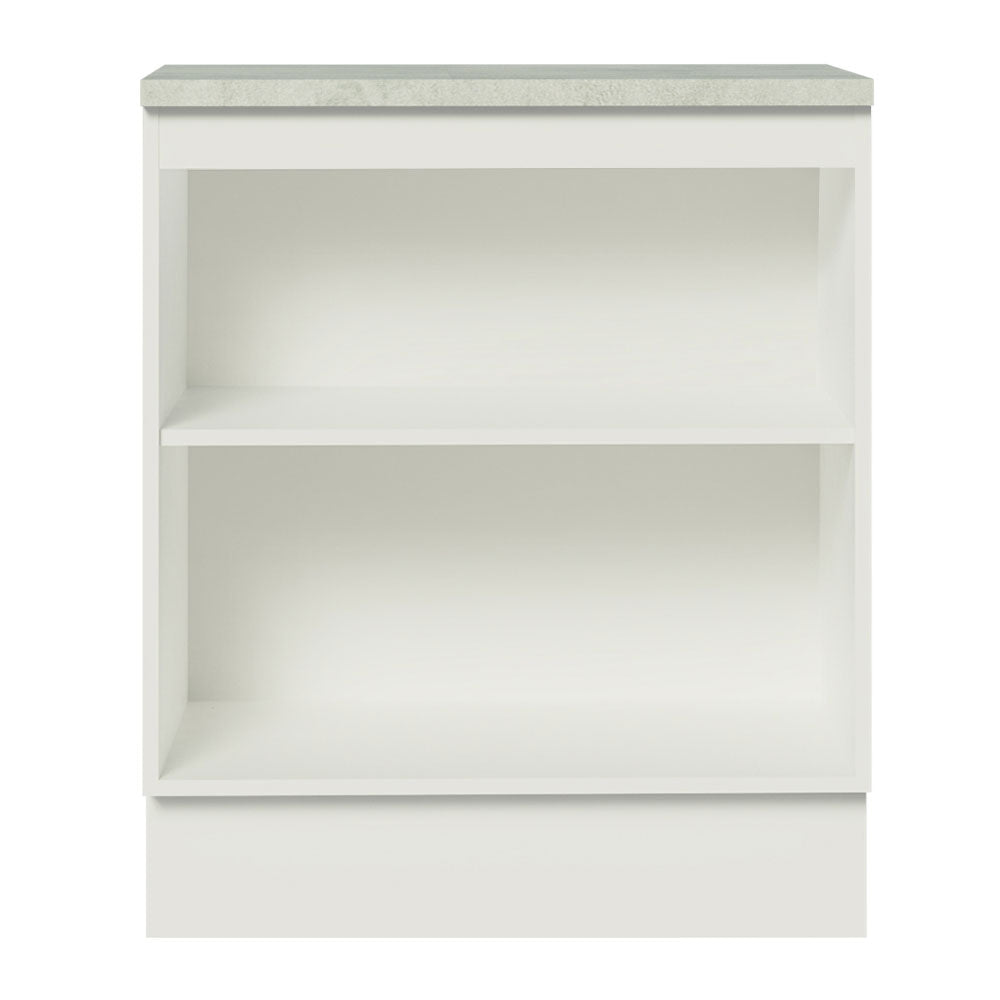 Mueble de Cocina Bajo Glamy 70 cm 2 Puertas Blanco