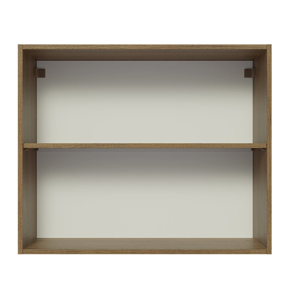 Mueble de Cocina Superior Glamy 80 cm 2 Puertas Marrón