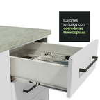 Cocina Integral Agata 3.30 Metros Blanco 02