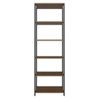 Armário Estante Multiuso para Oficina con 5 Niveles 59 cm Marrón/Negro