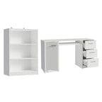 Escritorio de Oficina Alaska + Mueble Estante Librero