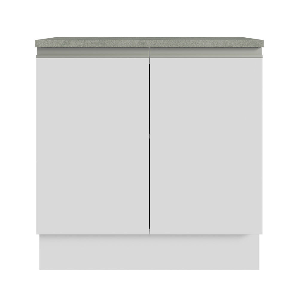 Mueble para Baños 80 cm 2 Puertas con Encimera