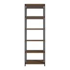Armario Estante Organizador Multiuso Madesa con 5 Niveles 59 cm Marrón/Negro