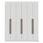 Closet Venus 6 Puertas 4 Cajones 2 Barrales Blanco