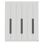 Closet Venus 6 Puertas 4 Cajones 2 Barrales Blanco