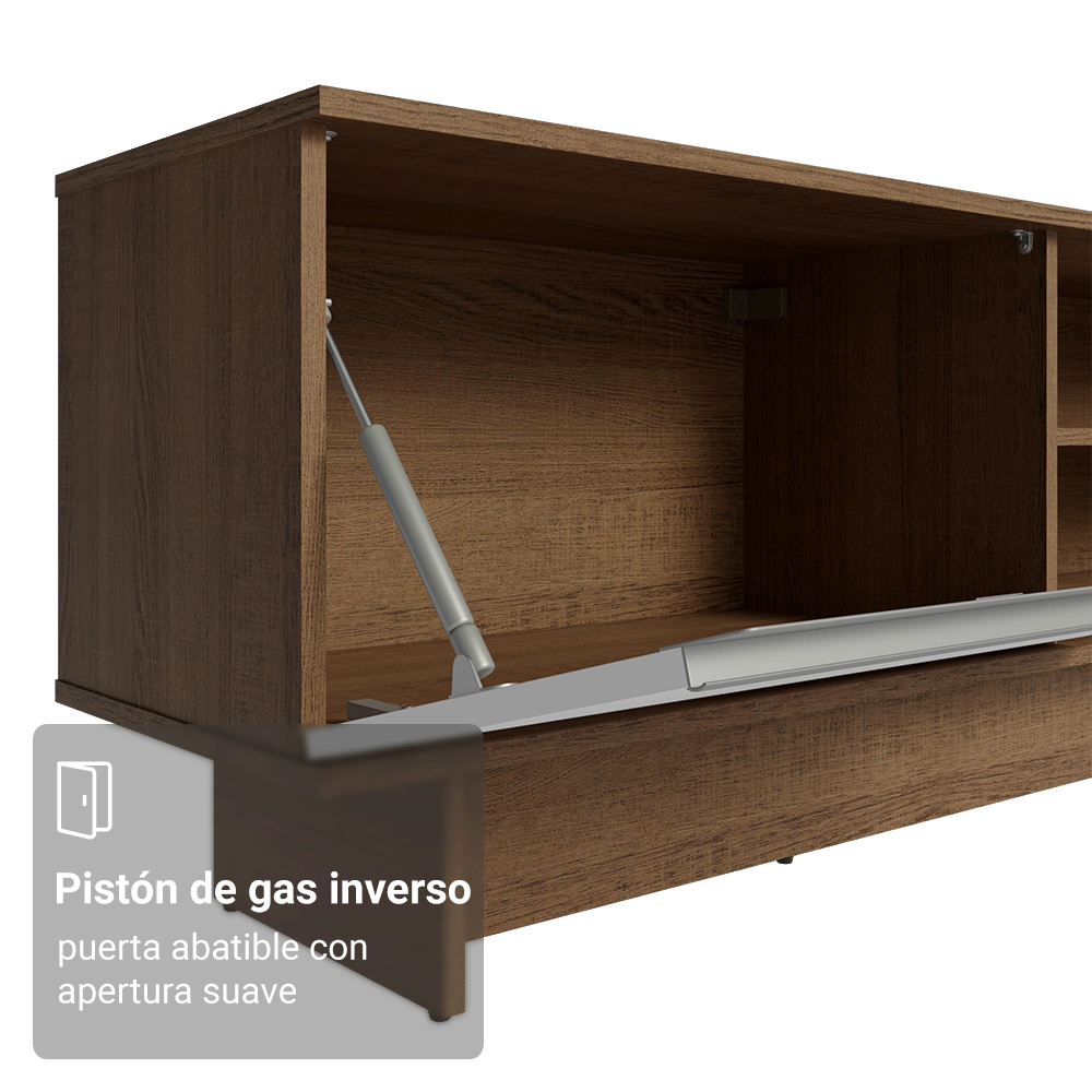 Centro de Entretenimiento Mesa para TV Glamy Hasta 80 Pulgds