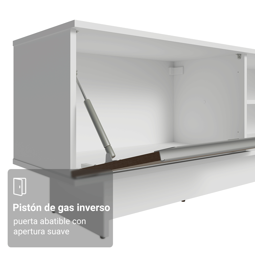 Centro de Entretenimiento Mesa para TV Glamy Hasta 80 Pulgds