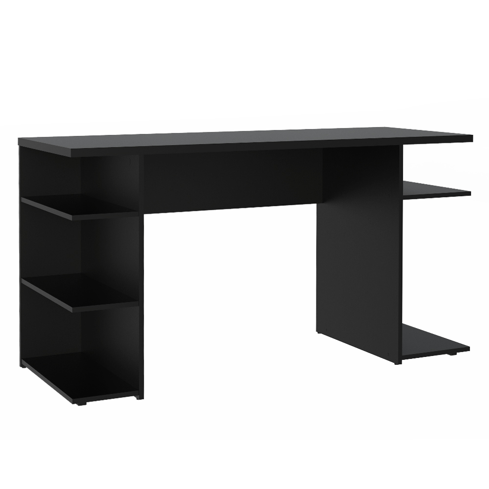 Escritorio Gamer Moderno para PC y Consola Negro