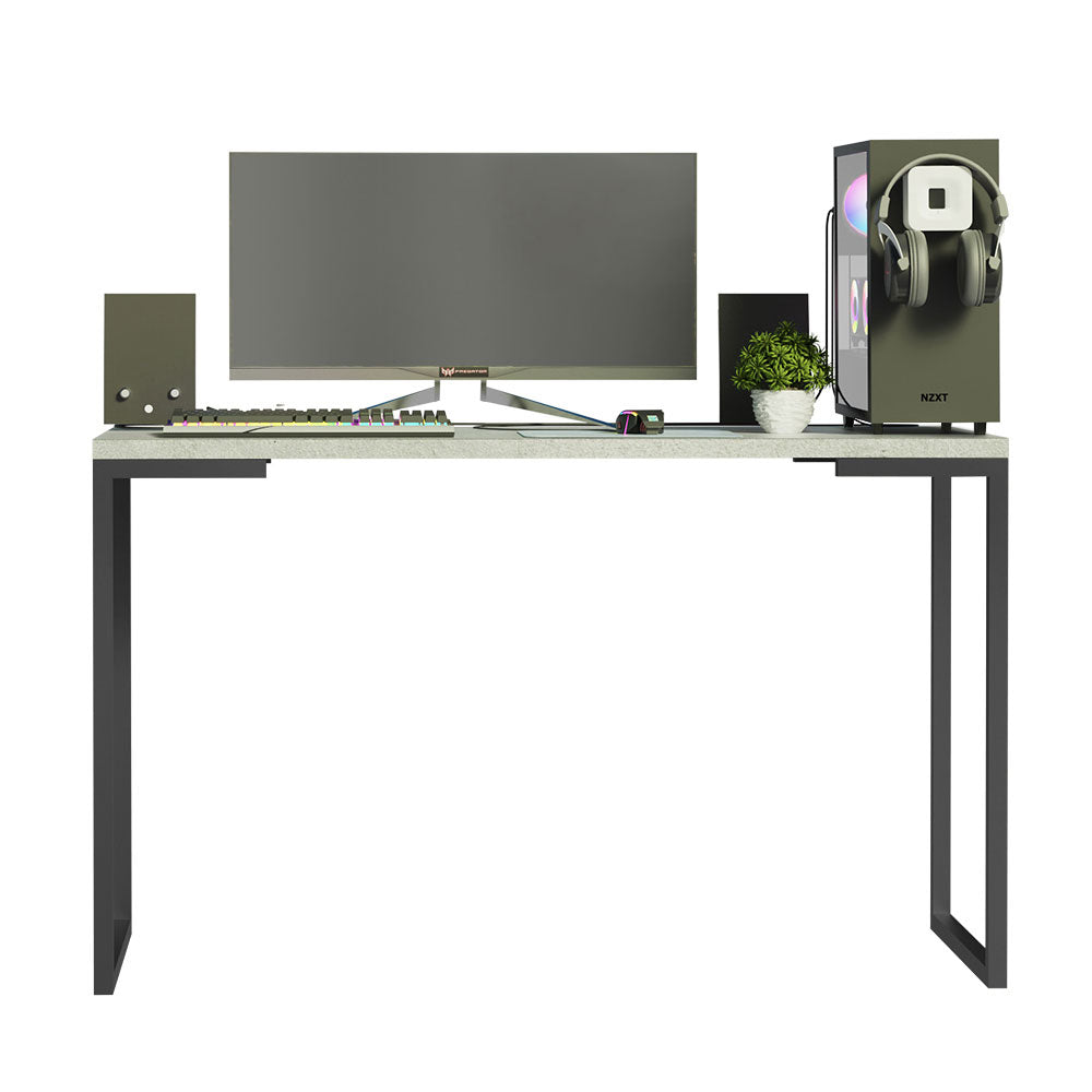 Escritorio de Oficina Industrial Madesa de 120 cm Gris