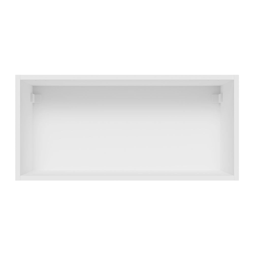 Mueble de Cocina Superior Glamy 70 cm 1 Puerta Abatible Blanco/Marrón