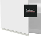 Mueble de Cocina Superior Glamy 80 cm 1 Puerta Abatible Blanco
