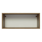 Mueble de Cocina Superior Glamy 80 cm 1 Puerta Abatible Marrón/Blanco