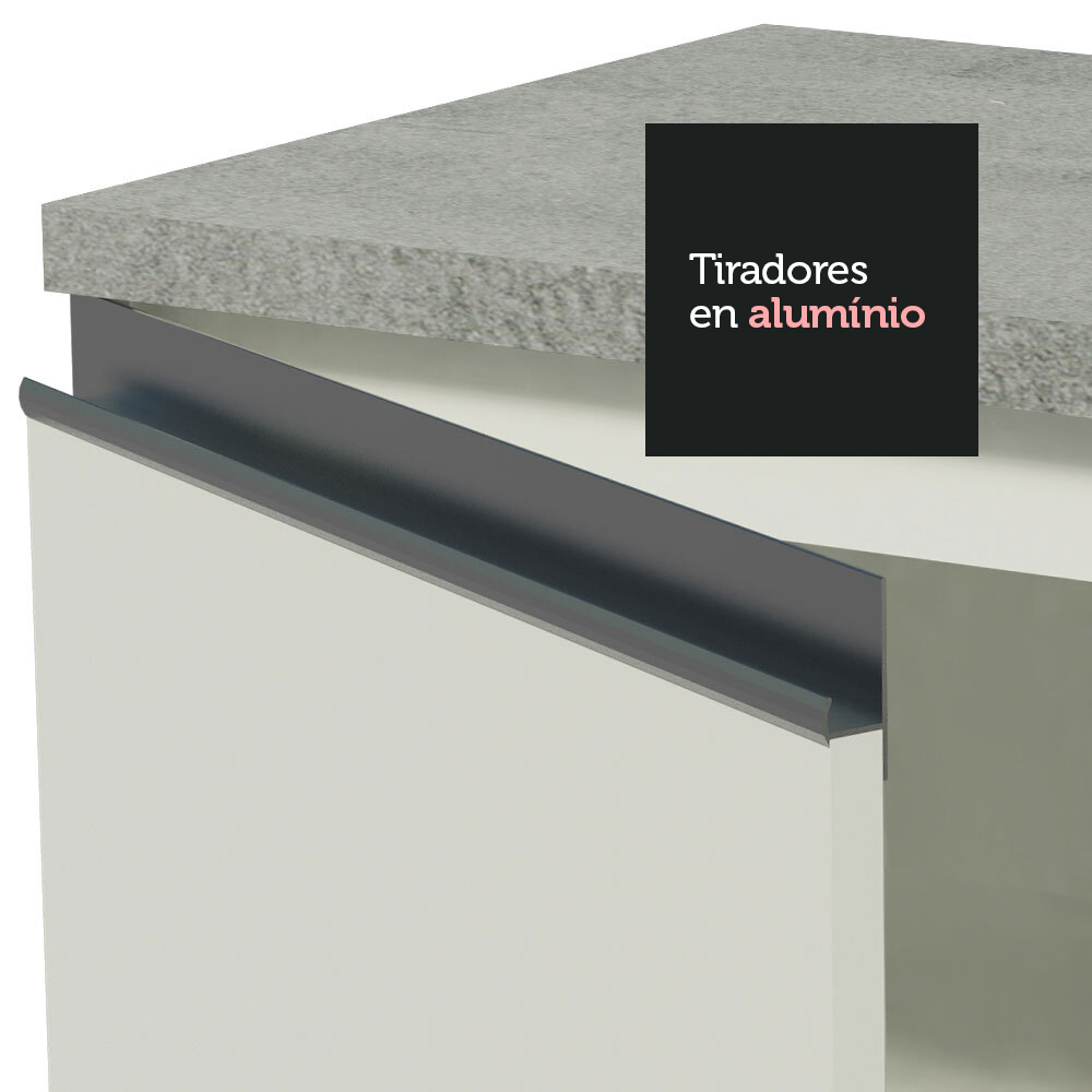 Mueble para Baños 80 cm 2 Puertas con Encimera