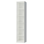 Mueble Estante Librero con 6 Niveles Blanco