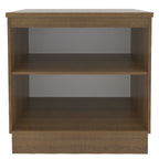 Mueble de Cocina Bajo Glamy 80 cm 2 Puertas Marrón/Negro