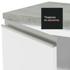 Mueble de Cocina para Hornos Glamy 70 cm Blanco