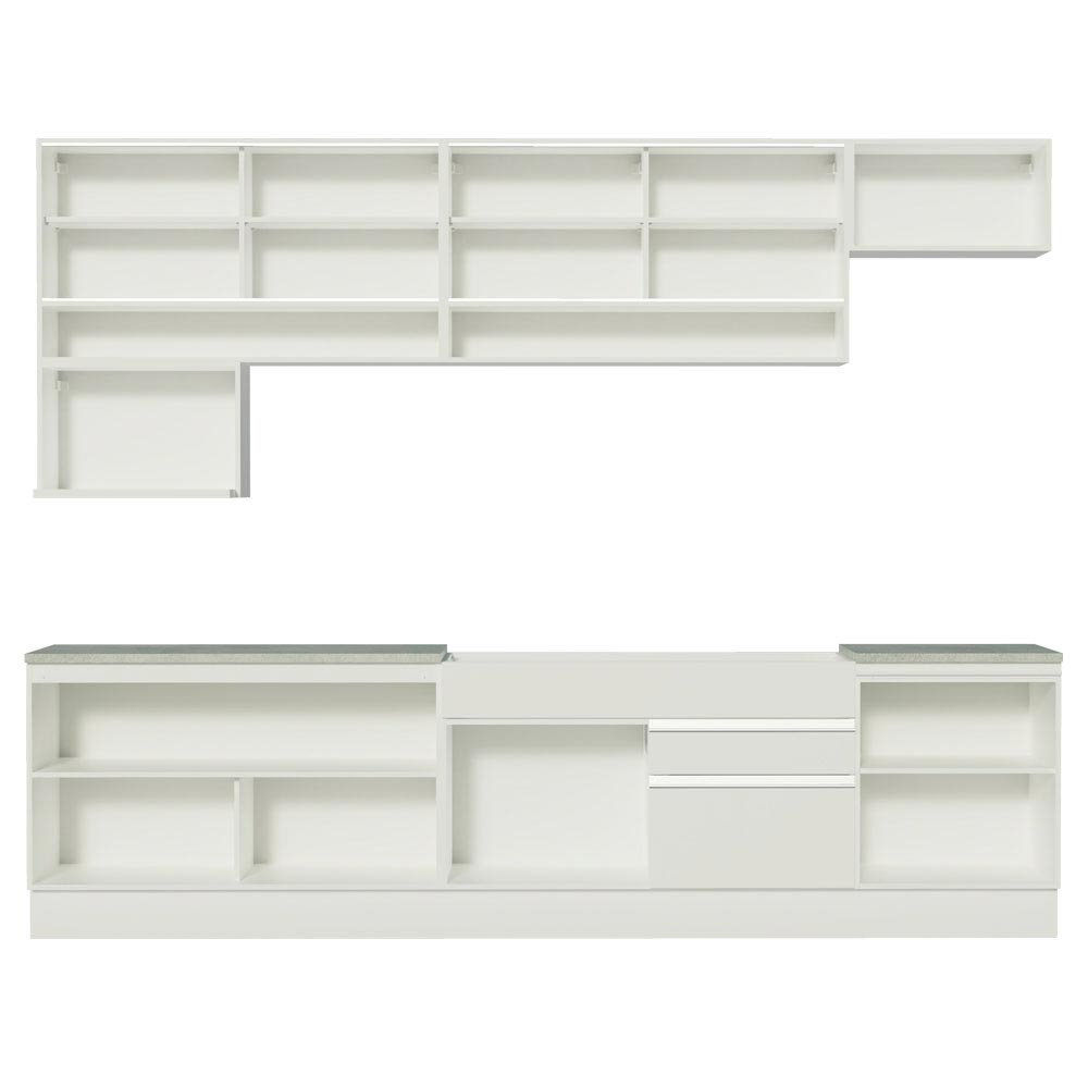 Cocina Integral Verona 3.00 Metros Blanco