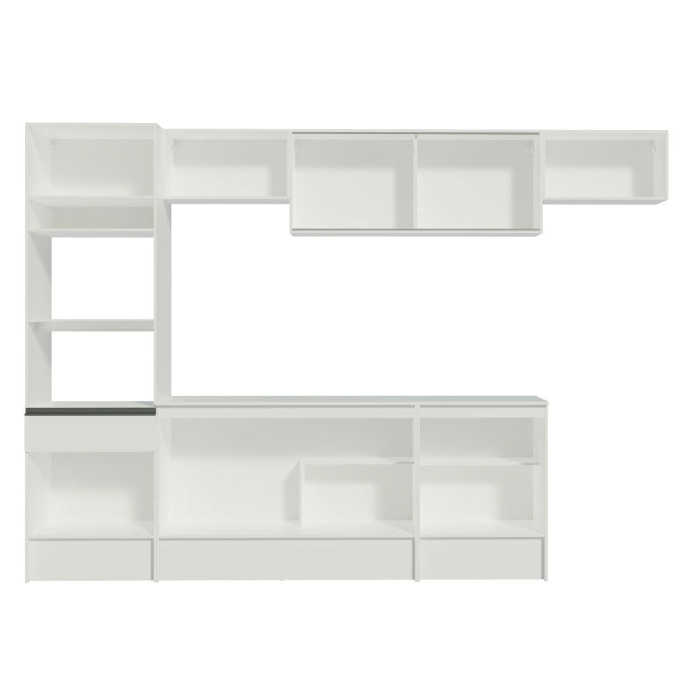 Cocina Integral Diamante 3.00 m con Encimera Blanco