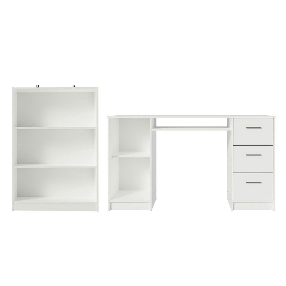 Escritorio de Oficina Alaska + Mueble Estante Librero