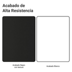 Clóset Monaco 3 Puertas Corredizas 1 Espejo Negro/Blanco 170 cm x 205 cm x 51 cm