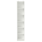 Mueble Estante Librero con 6 Niveles Blanco