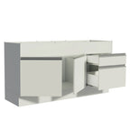 Mueble de Cocina Bajo Glamy 1.50 m 2 Puertas 2 Cajones Blanco