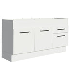 Mueble de Cocina Bajo Agata 1.50 m 2 Puertas 2 Cajones Blanco