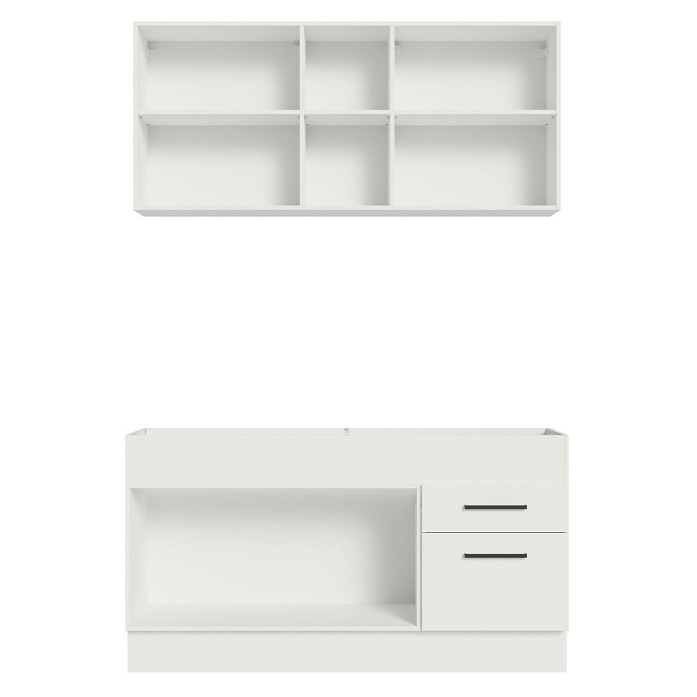 Cocina Integral Agata 1.50 Metros Blanco 02