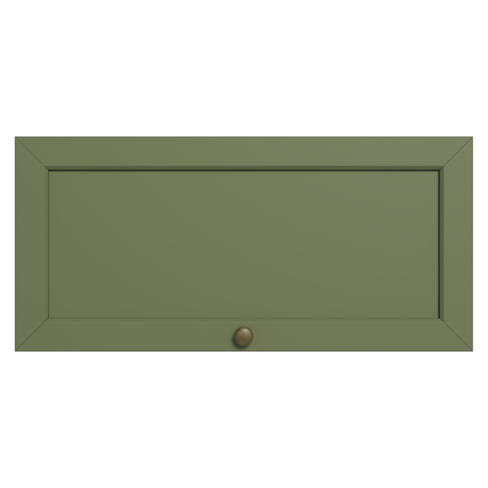 Mueble de Cocina Superior Vik 70 cm 1 Puerta Abatible Marrón/Verde