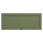 Mueble de Cocina Superior Vik 80 cm 1 Puerta Abatible Blanco/Verde