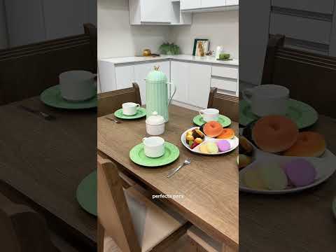Juego de Comedor Rute con 4 Sillas