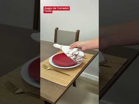 Juego de Comedor Talita con 4 Sillas