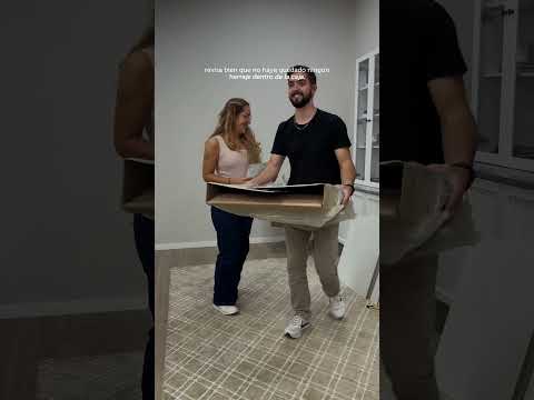 Mueble de Cocina Bajo Vik 1.20 m 2 Puertas 3 Cajones con Encimera Blanco/Gris